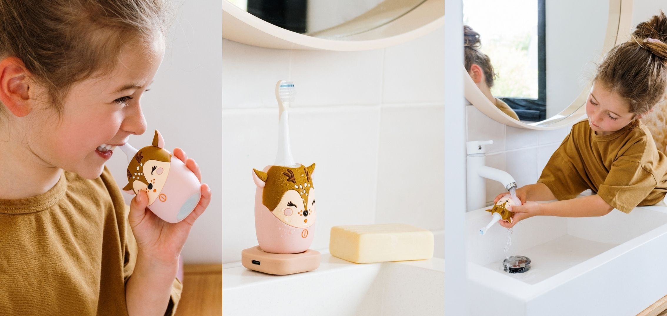 hero Dětský sonický elektrický kartáček Zoo Toothbrush (1)